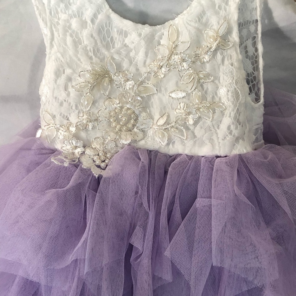 Think Pink lace and tutu dress
